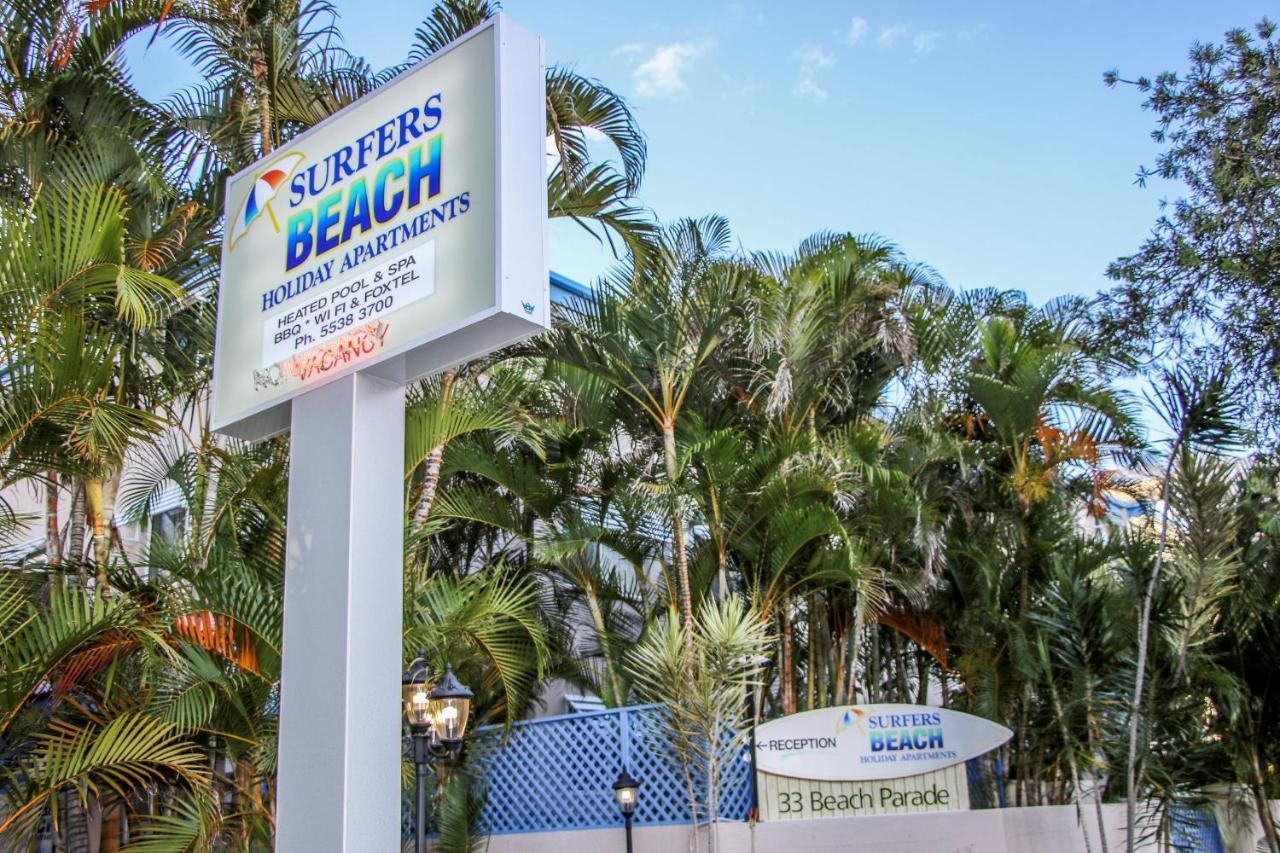 Surfers Beach Holiday Apartments Gold Coast Esterno foto